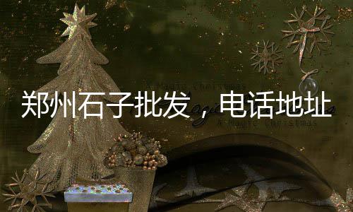 阜阳小石子批发市场地址、现在石子市场是不是很差、东关市场石子馍夹凉粉、宜兴石子批发市场